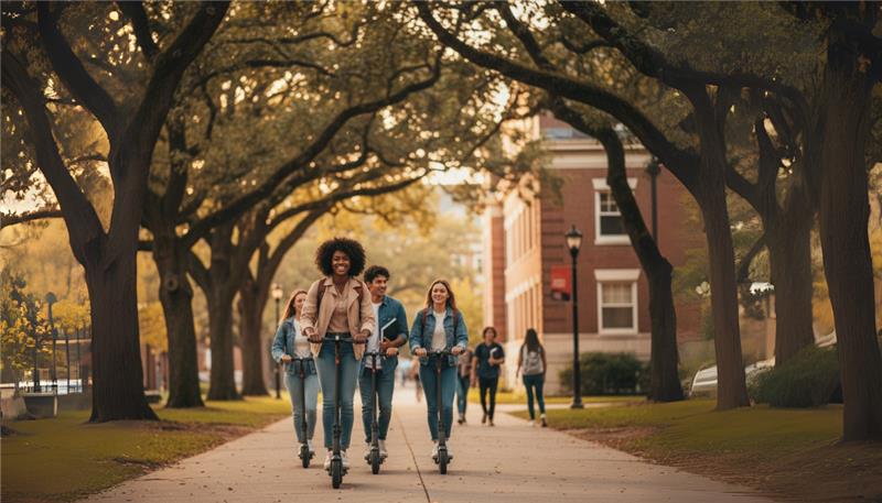 Electric Scooters for Students: Affordable & Efficient Campus Travel