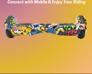 HoveroorX 6.5" Off-Road Australian Hoverboard | Electric HipHop Edition