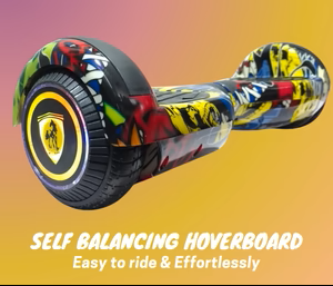 HoveroorX 6.5" Off-Road Australian Hoverboard | Electric HipHop Edition