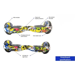 HoveroorX 6.5" Off-Road Australian Hoverboard | Electric HipHop Edition