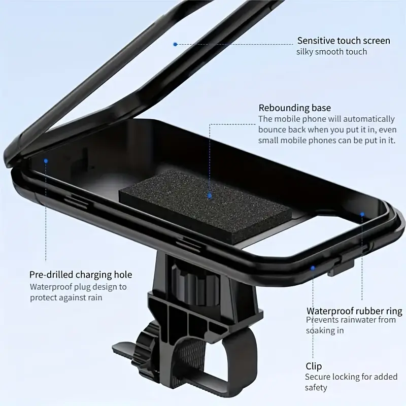 Electric Scooters Australia Mobile Phone Holder | 360° Rotating | Waterproof