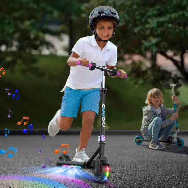 Gyroor ESA Kids Electric Scooter with Bluetooth Music & LED Lights (PREORDER ONLY)